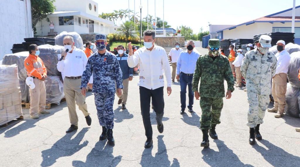 Rutilio Escandón encabeza Primera Entrega de Ayuda Humanitaria ante la Temporada Invernal 2021-2022