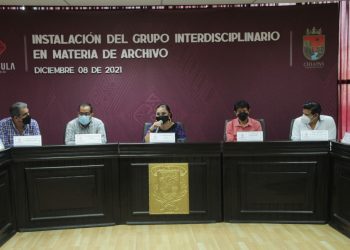 INSTALAN EL GRUPO INTERDISCIPLINARIO EN MATERIA DE ARCHIVO EN TAPACHULA
