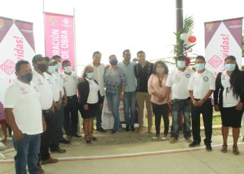 AYUNTAMIENTO DE TAPACHULA CUMPLE CON ENTREGA DE OBRA EN EL BARRIO EL PINAL