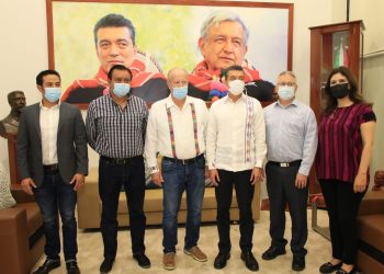 Se reúne Rutilio Escandón con fundador CEO de Kyäni Caring Hands, Carl Taylor