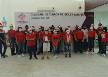 AYUNTAMIENTO DE TAPACHULA CLAUSURÓ CURSO DE INGLÉS SABATINO PARA NIÑOS