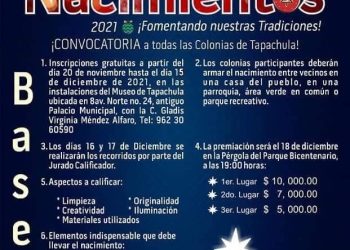 SE AMPLÍA INSCRIPCIÓN PARA CONCURSO DE NACIMIENTOS Y LA RAMA