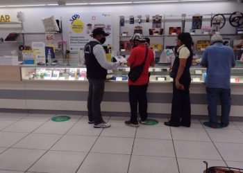 CONTINÚA CAMPAÑA “NO ME CONFÍO USO CUBREBOCAS” EN CENTROS COMERCIALES DE TAPACHULA