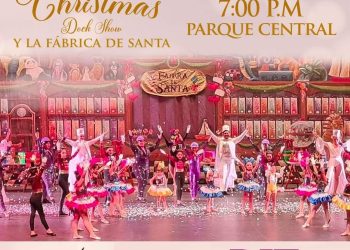 Tuxtla Chico se llena de la magia de la navidad con Happy Holidays y The Christmas Dock Show y la Fábrica de Santa.