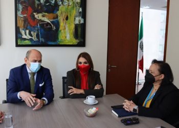 ALCALDESA DE TAPACHULA SOSTIENE ENCUENTRO CON RESIDENTE DE PNUD EN MÉXICO