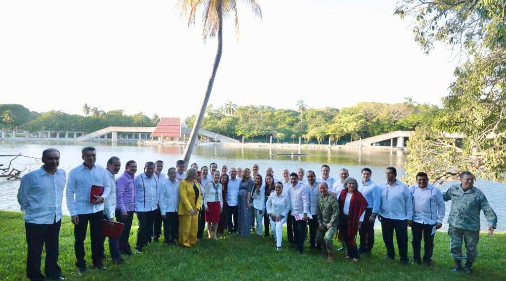 Desde Chiapas, garantizamos trabajo junto al presidente AMLO a favor de la paz y seguridad: Rutilio Escandón