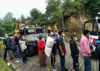 DIF participa en el Simulacro de Evacuación del Plan Operativo Volcán Tacaná Ascenso Seguro