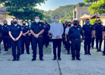 RECONOCE AYUNTAMIENTO DE TAPACHULA A POLICÍAS Y AGENTES DE VIALIDAD