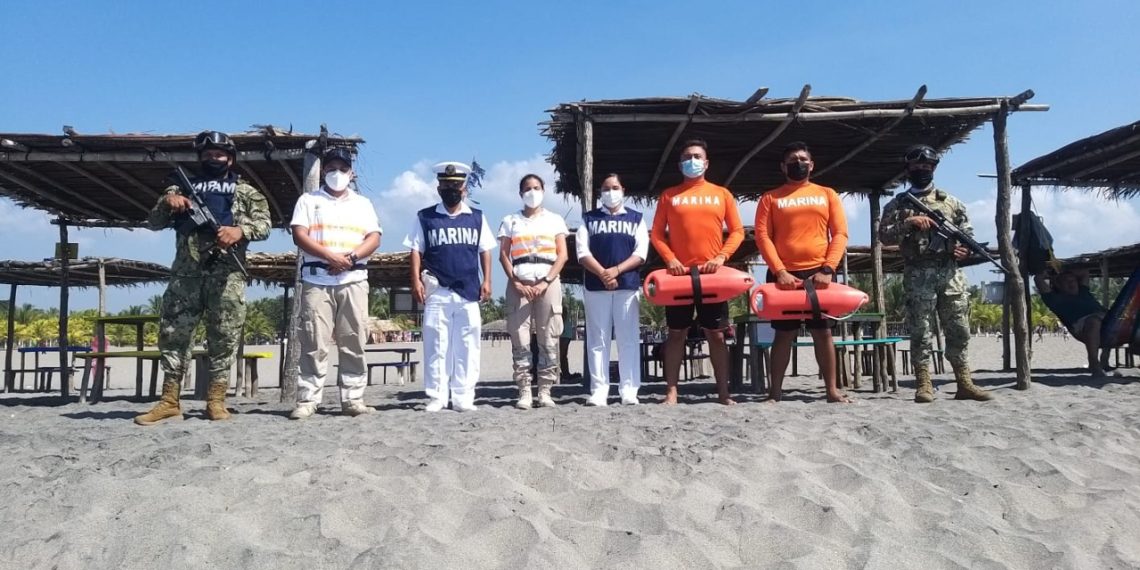 INTENSIFICAN VIGILANCIA EN LAS PLAYAS DE TAPACHULA