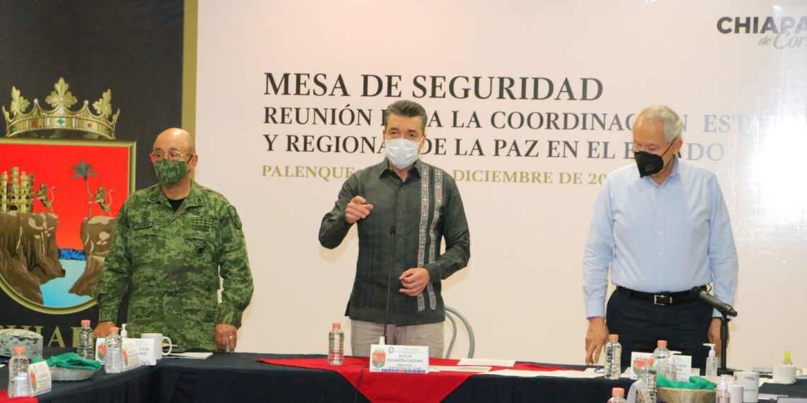 Gracias al esfuerzo conjunto, Chiapas registra 24 horas sin delitos de alto impacto: Rutilio Escandón