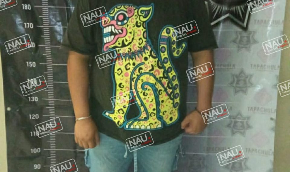 Golpeó a una menor de edad.