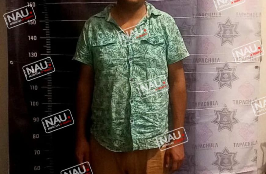 Detienen a dos personas acusados de robo.