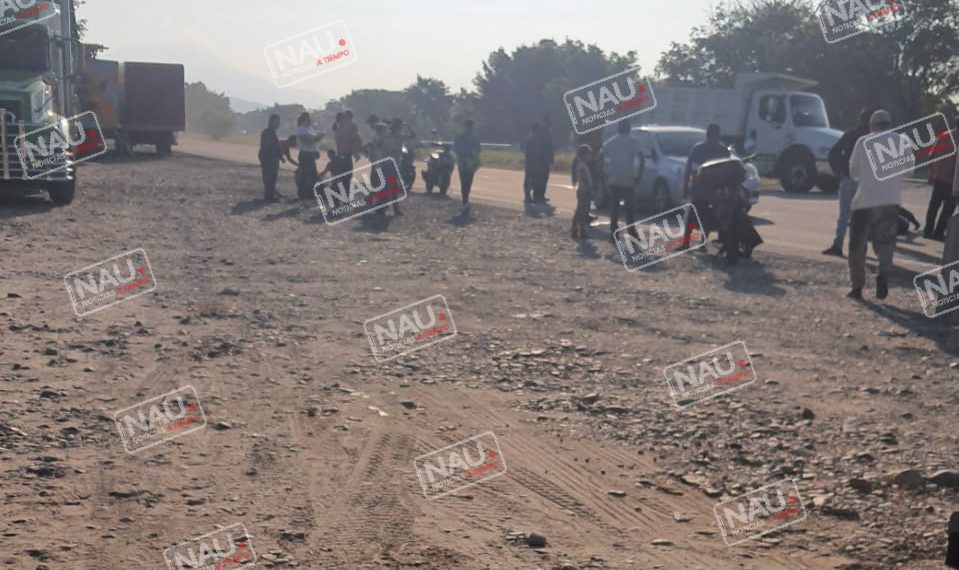 Lesionada al ser atropellada en Mapastepec.
