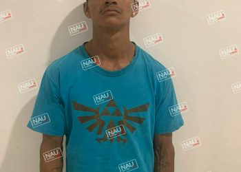 Detiene a sujeto con cuchillo y marihuana en Cafetales de Tapachula.