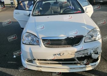 Vehículo impacta a MOTOCILISTA.