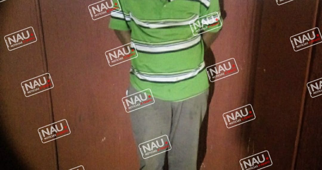 Detienen a sujeto que abuso de menor de edad en Vida Mejor.