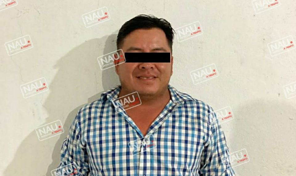 Detienen a sujeto bajo los efectos del alcohol por conducir un vehículo.