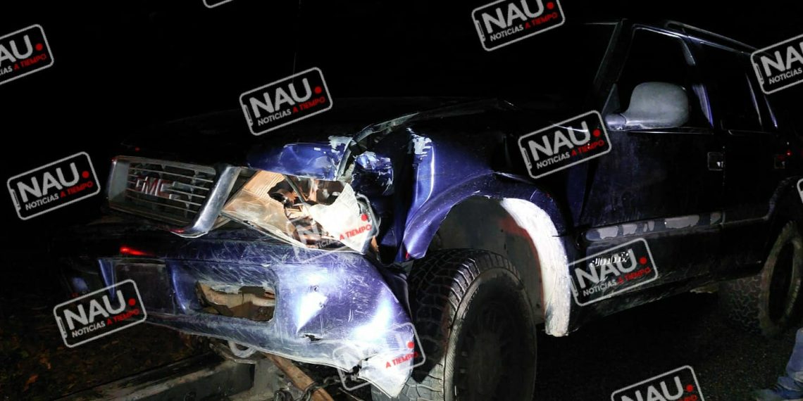 Choque por alcance deja daños por más de 100 mil pesos.