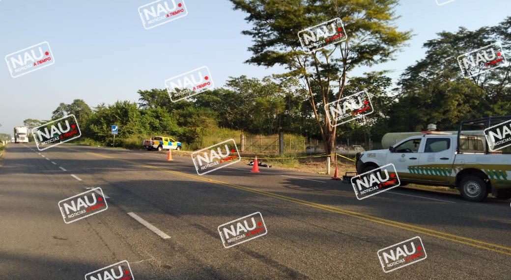 Muere migrante haitiano atropellado en Frontera Hidalgo.