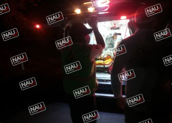 Vuelca taxi de Tuxtla Gutiérrez en Mapastepec.