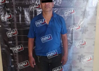 Detienen a sujeto por violencia familiar.