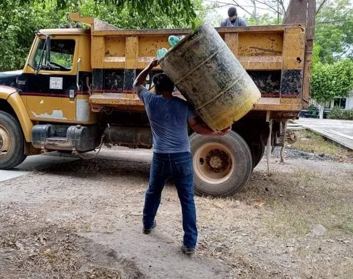 COLONIAS DEL SUR DE TAPACHULA SE SUMAN AL PROGRAMA DE DESCACHARRIZACIÓN PERMANENTE