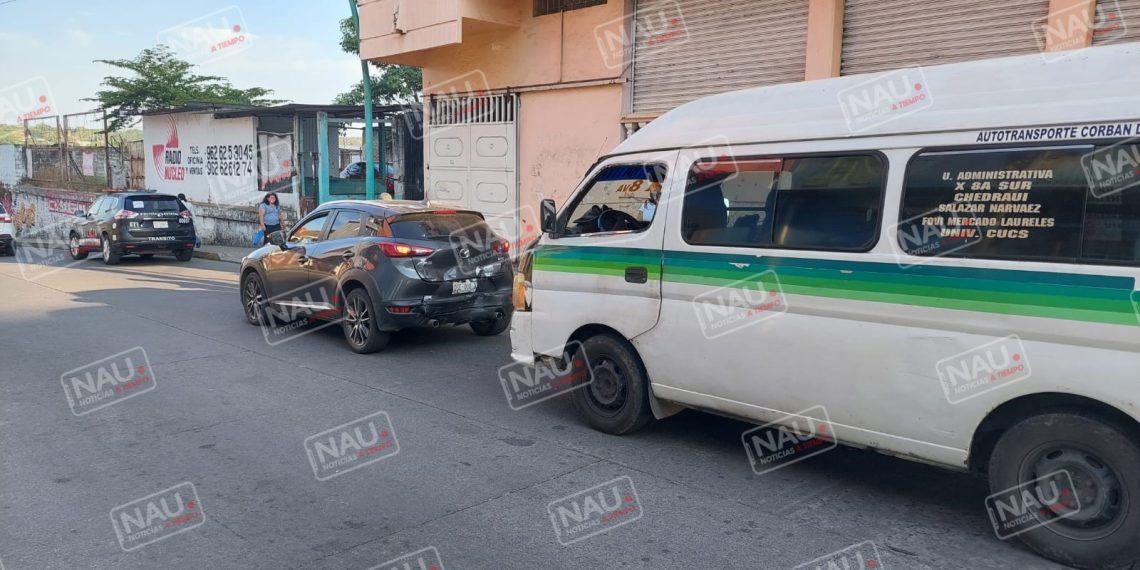 Daños materiales por 40 mil pesos deja accidente