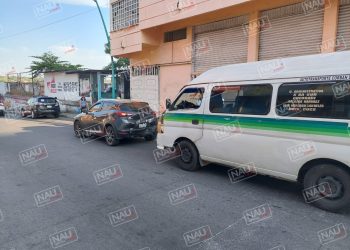 Daños materiales por 40 mil pesos deja accidente