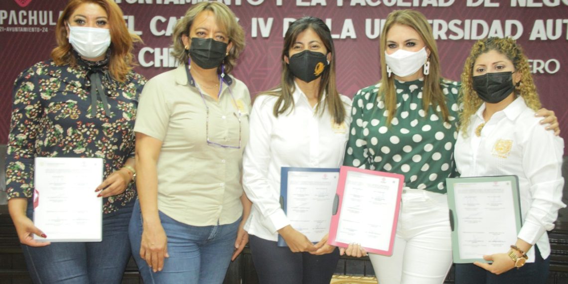 AYUNTAMIENTO DE TAPACHULA Y FACULTAD DE NEGOCIOS DE LA UNACH FIRMAN ACUERDO DE COLABORACIÓN