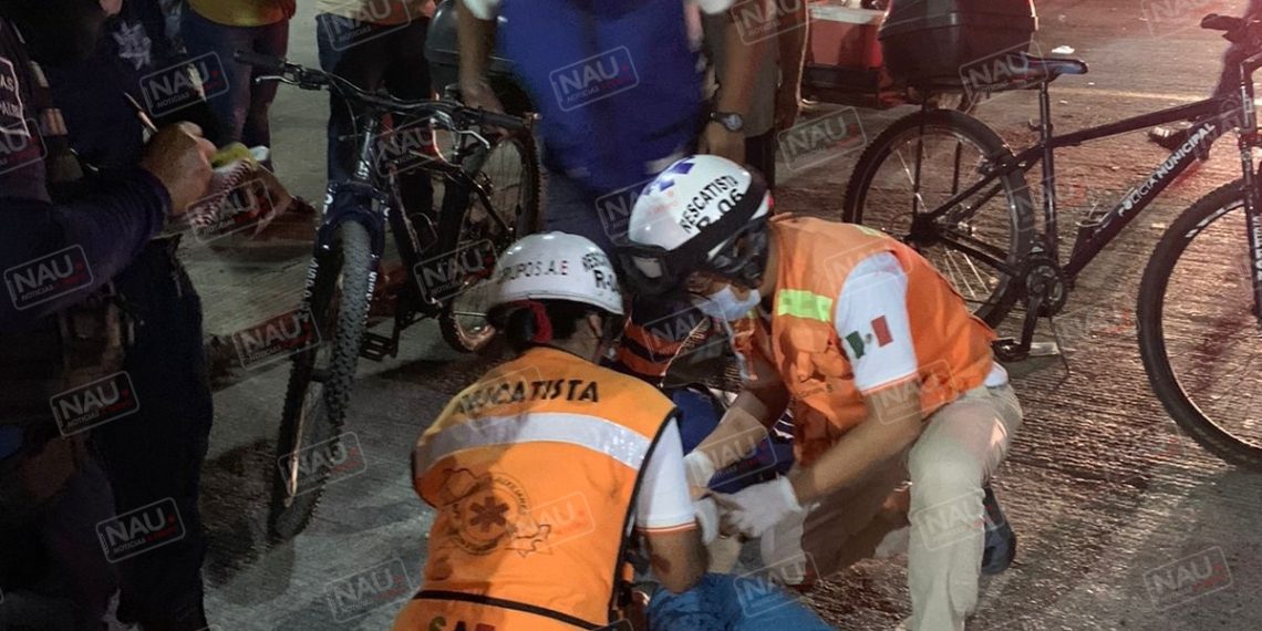 Un vehículo no identificado atropelló a una señora en la 14 Norte y 17 calle poniente