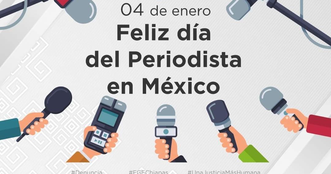 Cada 4 de enero se celebra el Día Nacional del Periodista.