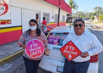 FORTALECEN CAMPAÑA CONTRA VIOLENCIA HACIA LAS MUJERES EN EL TRANSPORTE PÚBLICO DE TAPACHULA