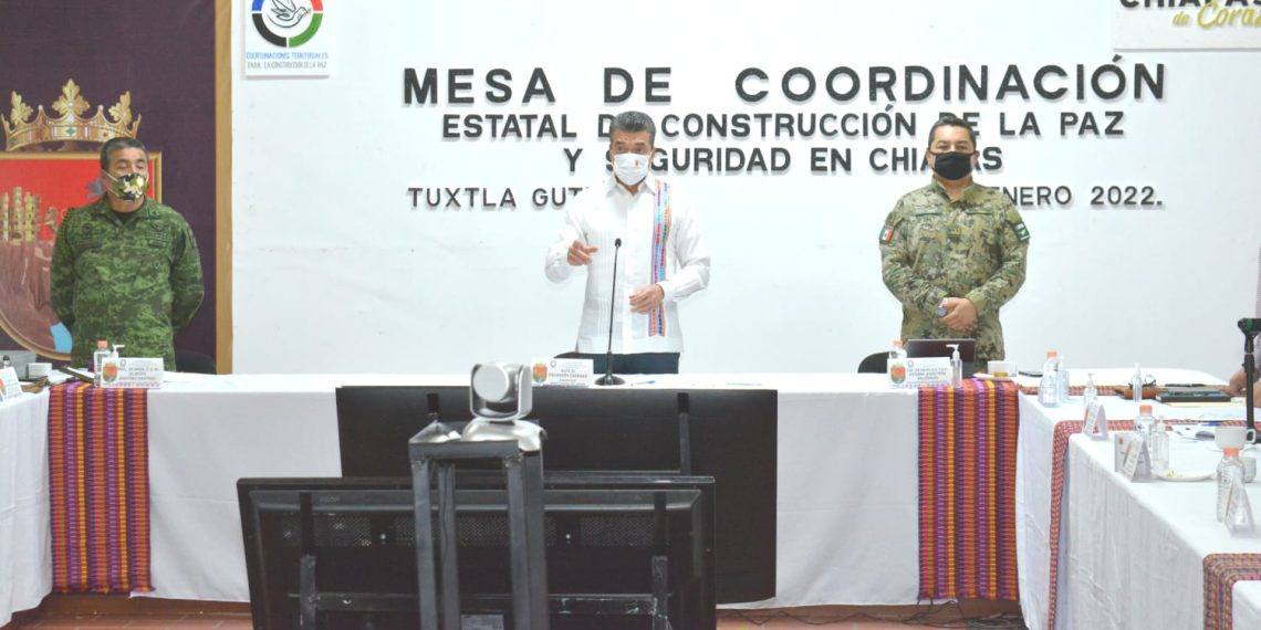 Registra Chiapas 48 horas de saldo en blanco en delitos de alto impacto