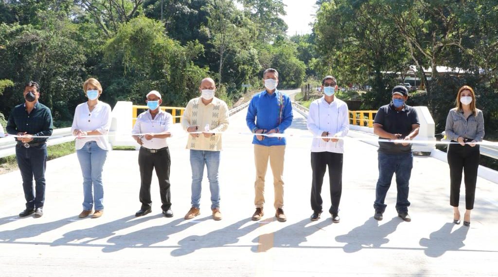 Beneficia Rutilio Escandón a más de 30 comunidades de Escuintla con puente vehicular