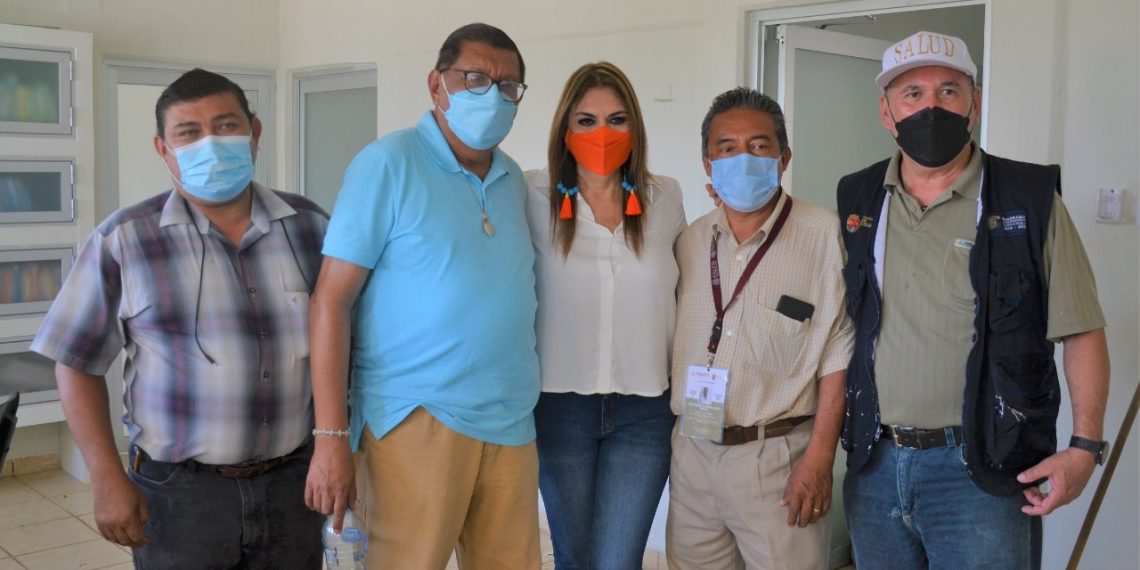 VERIFICAN REHABILITACIÓN INTEGRAL DE LA CLÍNICA DE SALUD EN EL EJIDO EL EDÉN