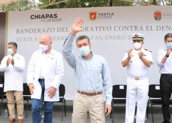 Gracias al trabajo serio y comprometido, en 2021 no hubo defunciones por dengue: Rutilio Escandón