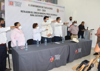 Instalan en Tuxtla Chico el Consejo Municipal para el Desarrollo Rural Sustentable