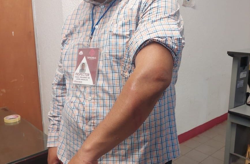 CONDENA AYUNTAMIENTO DE TAPACHULA AGRESIÓN A INSPECTORES DE SERVICIOS PÚBLICOS