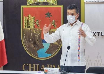 Exhorta Rutilio Escandón a vacunarse y mantener medidas preventivas contra el COVID-19