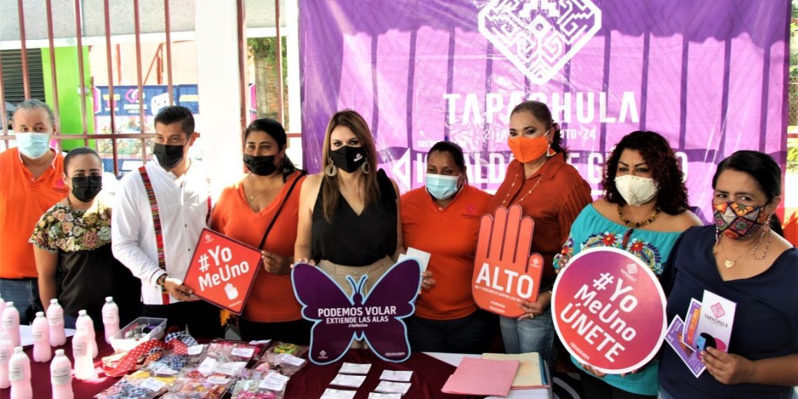 SE REALIZA PROGRAMA “MUJER, ESTAMOS CONTIGO” EN LOMAS DEL SOCONUSCO