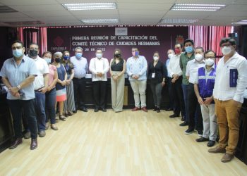 CLAUSURA ROSY URBINA TRABAJOS DEL COMITÉ TÉCNICO DE CIUDADES HERMANAS