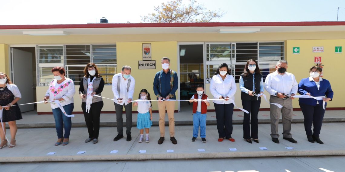 Estamos transformando toda la infraestructura física educativa del estado: Rutilio Escandón