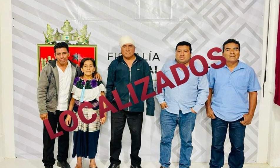 FGE localiza a cinco personas con reporte de ausentes en La Trinitaria.
