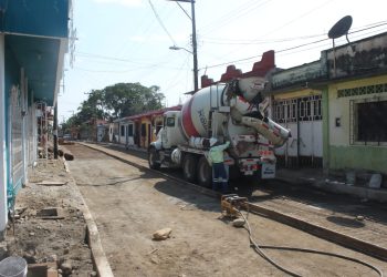 En la Calle Ocampo entre Av. Juárez y Av. Díaz en el Barrio San Juan el desarrollo  es latente.