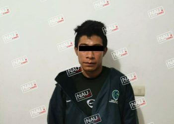 Motozintleco fue detenido con tres bolsitas de marihuana.