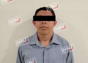 Marino acusado de feminicidio en Tabasco fue detenido en Tapachula.