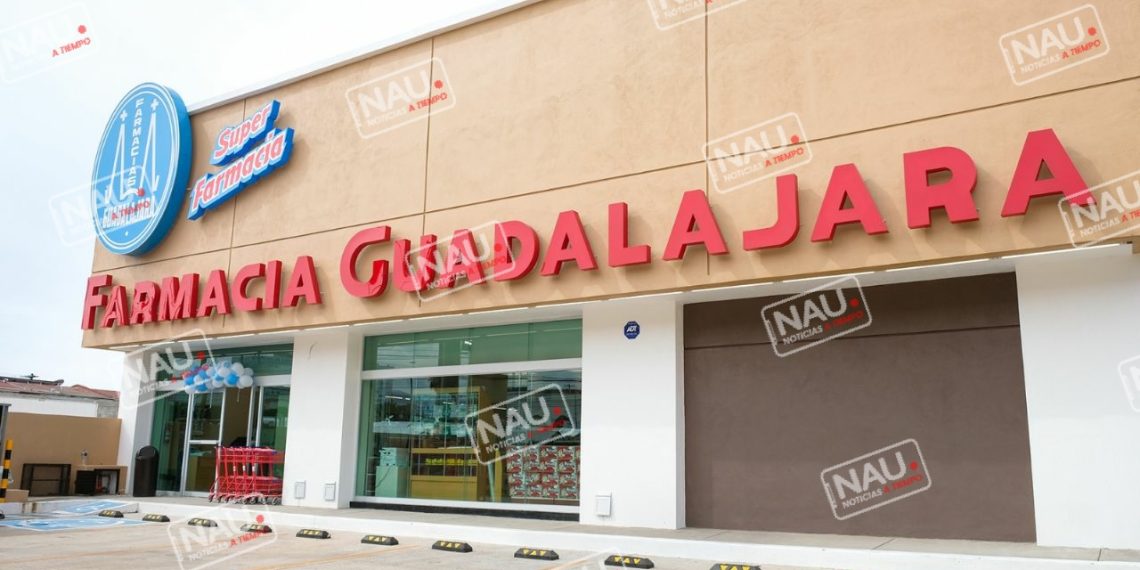 Asaltan Farmacia Guadalajara.