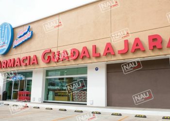 Asaltan Farmacia Guadalajara.