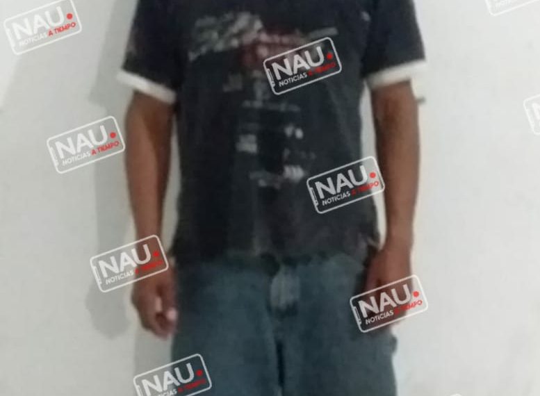 Detienen a sujeto que conducía en estado de ebriedad una motocicleta.