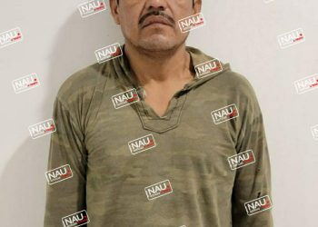 Detienen a sujeto con armas y droga metanfetamina en HUIXTLA.